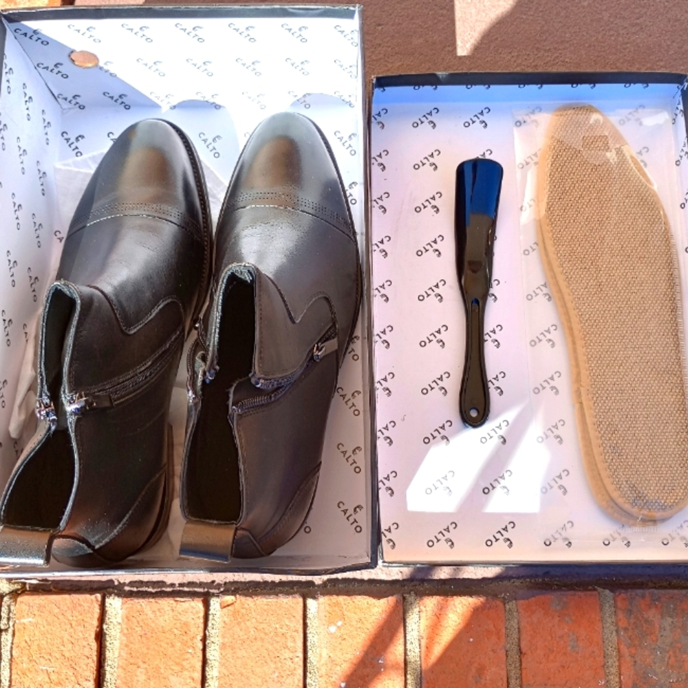 Calto Boots New w/ Box, Leather, Mens Sz 10, Gorgeous Boots